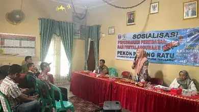 Sosialisasi Pencegahan Penyalahgunaan Narkoba di Empat Pekon