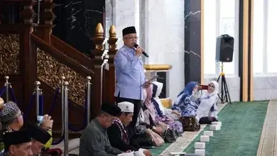 Sekda OI Hadiri Pengajian Bulanan Majelis Ta'lim