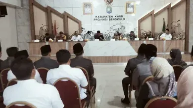 Pemda Kaur Gelar Rapat Persiapan Pemantauan Pilkada 2024