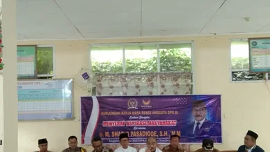 Anggota DPR RI M.Shadiq Pasadigoe Tampung Aspirasi Masyarakat Batsel