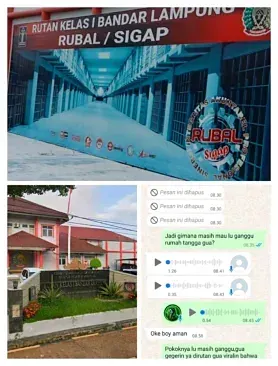 Diduga Berkedok Sewa HP Rutan Kelas 1 Bandar lampung Jadi Ajang Pungli