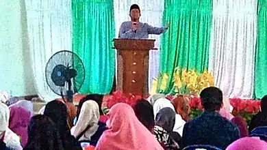 Plt Kadisdik Labuhanbatu Sampaikan Arahan Bupati di Acara YPI Al-Yusufiah