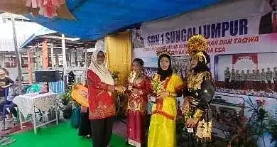 SDN 1 Sungai Lumpur Kec. Cengal (OKI) Selalu Melakukan Inspiratif Positif di Bidang Pembelajaran Projek (P5)