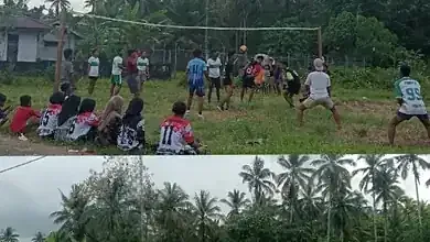 Persahabatan Voli Ball Desa Gambaru Dan Desa Oci Maleleo