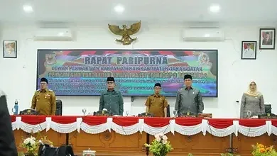 Paripurna Pandangan Umum Fraksi Terhadap 3 Ranperda