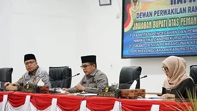Jawaban Bupati atas Pemandangan Umum Fraksi Terhadap 3 Ranperda
