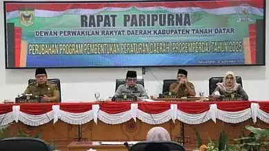 Pemkab Tanah Datar dan DPRD Sepakati Perubahan Propemperda 2025