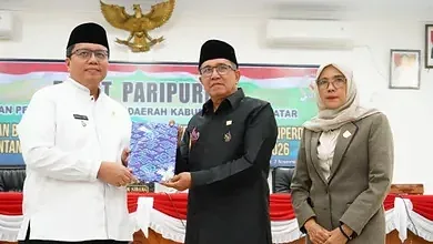 Jawaban Bupati atas Pemandangan Umum Fraksi Terhadap Ranperda APBD 2026.