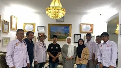 PJKIP Tanah Datar Bersilaturahmi Dengan Ketua PKK Ny. Lise Eka Putra