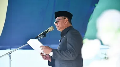 Bupati Oskar Irup Peringatan Hari Ibu dan Bela Negara Tahun 2025