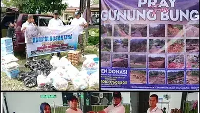 Rampai Nusantara Salurkan Bantuan Sembako untuk Korban Bencana di Tanah Datar