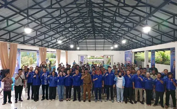 rakercab demokrat, partai demokrat boltim, bupati boltim, bupati oskar, pendidikan dpc demokrat boltim