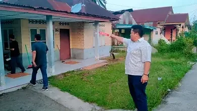 Pencurian Menggila di Gang Rambe, Polisi Olah TKP Rumah Alm. Mantan Kabid Kominfo Labuhanbatu
