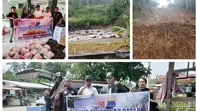 PJKIP Hadirkan Harapan Untuk Gunung Bungsu,Bantuan Berdatangan Semangat Bangkit