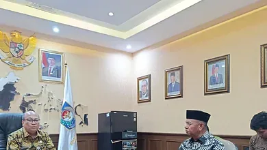 Bupati Oskar Audiensi Dengan Sekretaris Direktorat Jenderal Kemendagri RI