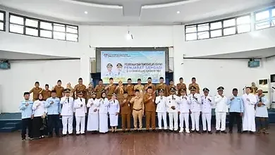 Pemkab Boltim Lantik 11 Pj Sangadi