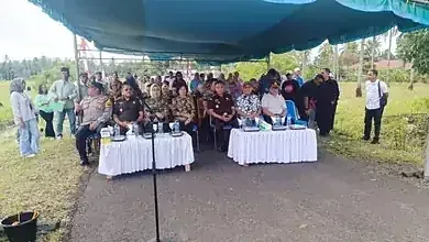 Wakili Bupati, Asisten III Hadiri Penanaman Pohon Eks Tambang