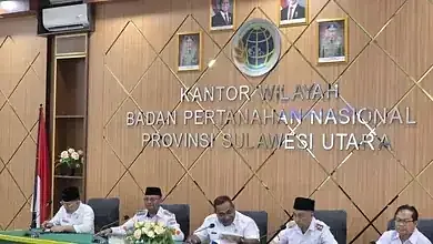 Bupati dan Wabup Boltim Koordinasi Dengan Kakanwil BPN Sulut
