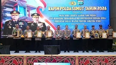 Kapolres Labuhanbatu Menerima Penghargaan dari Kapolda Sumut, Atas Respons Cepat Layanan 110