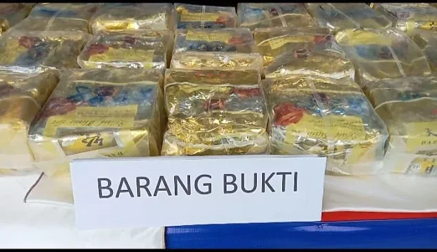 Dua Kurir Sabu 31 Kg dan 30 Ribu Pil Ekstasi Diringkus Polisi