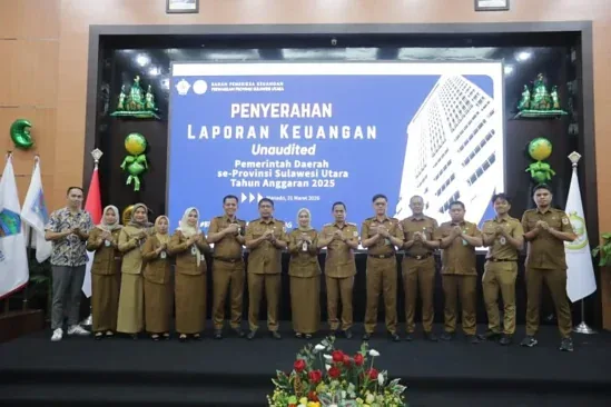 Perkuat Akuntabilitas, Pemkot Kotamobagu Serahkan LKPD 2025 ke BPK