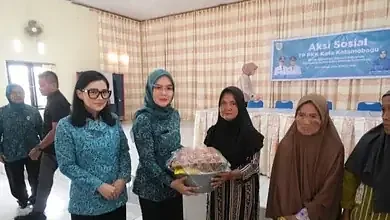 TP-PKK Kotamobagu Salurkan Bantuan Sembako Jelang Idulfitri
