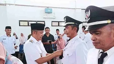 lima penjabat sangadi diboltim dilantik wakil bupati argo v sumaiku