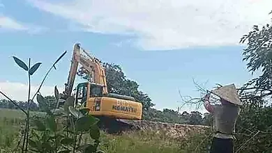 Di Duga lakukan Penyerobotan Lahan Milik Warga, Oknum Kepala Desa di Laporkan
