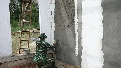 Langkah Nyata TMMD untuk Rumah Ibadah Warga
