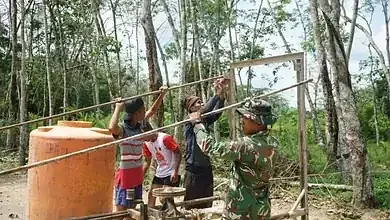 Atasi Krisis Air, Satgas TMMD Kodim 0402 OKI Sukses Realisasikan Sumur Bor