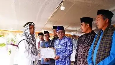 Bupati Eka Putra Hadiri Khatam Al-Quran di Nagari Koto Baru:Ajak Generasi Muda Jadikan Al-Qur'an Pedoman Hidup