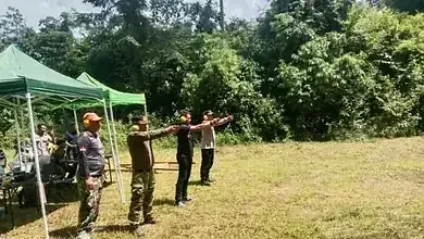 PERBAKIN Tanah Datar Gelar Latihan Menembak Gabungan, Persiapan Matang Hadapi Porprov