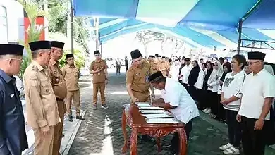 pengkuhan anggota BPD se-boltim