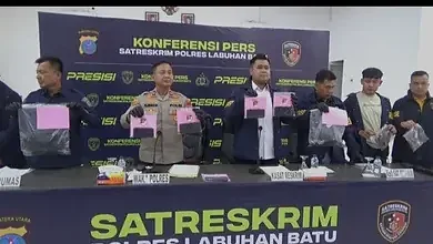 Polres Labuhanbatu Bersama Polda Sumut dan Densus 88 Amankan Empat Pelaku Pelemparan Bom Molotov