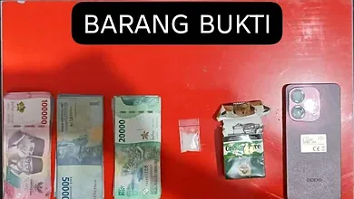 Satres Narkoba Polres Labuhanbatu Tangkap Pengedar Sabu di Kampung Toba, Sita 2,03 Gram