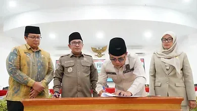 Rapat Paripurna: Ranperda APBD 2025 Tanah Datar Resmi Disepakati Semua Fraksi
