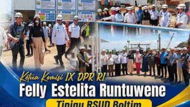 Felly Estelita Runtuwene RSUD Boltim. Ketua Komisi IX DPR RI
