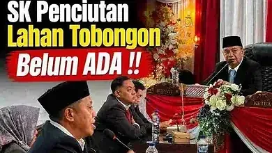 Penciutan Lahan Pertambangan Tobongon