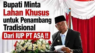 IUP PT ASA Boltim. lahan khusus penambang tradisional. lahan khusus penambang kotabunan