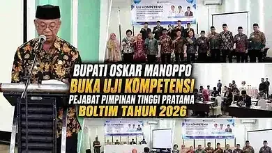 Uji Kompetensi Pejabat Pimpinan Tinggi Pratama Boltim Tahun 2026