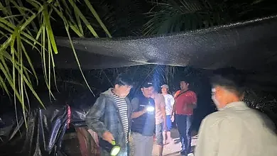 Polsek Bilah Hulu Grebek Pondok Diduga Sarang Narkoba, Amankan Sejumlah Barang Bukti