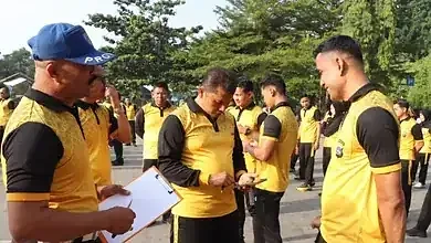 Pengecekan Disiplin Personel Polres Tanah Datar: Komitmen Cegah Judi dan Pinjaman Online