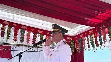 Upacara Pengibaran Bendera HUT RI ke-81 di Kabupaten Boltim 2026