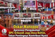 Pengukuhan Srikandi Jaga Desa Boltim