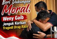 Weny Gaib Jenguk Korban Tragedi Drag Race