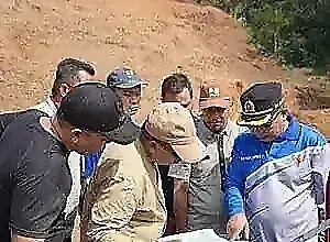 Ketua DPRD Tanah Datar Anton Yondra Tinjau Proyek Sekolah Rakyat di Tanjung Alam