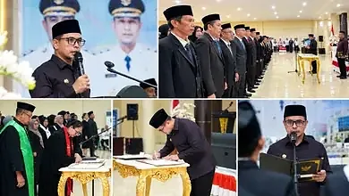 Bupati Sirajudin Lasena Lantik 88 Pejabat Boltara, Dorong Birokrasi Profesional dan Kerja Nyata