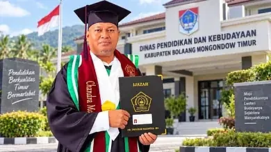 Chandra Mokoginta Tuntaskan Magister, Perkuat Kapasitas Pimpin Pendidikan dan Kebudayaan Boltim