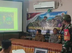 Kapolres Tanah Datar AKBP Marwan Fajrin Imbau Masyarakat Bersama Cegah Kebakaran Hutan dan Lahan