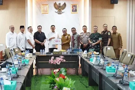 Pemkab Tanah Datar bersama Forkopimda Datangi DPRD Kota Batam